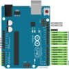 arduinopins Arduino UNO R3 Microcontroller Board for Robotics and Projects
