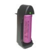 Single Slot Li-ion Battery Charger for 3.7V Rechargeables