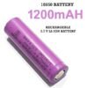 1200mAh Li-ion Rechargeable Battery for DIY Robotics Power