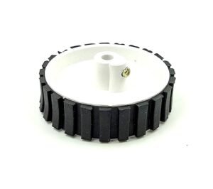 Home 70mm x 20mm Plastic Robotic Wheel for DC Motors & RC Cars