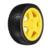 65mm BO Motor Wheel for DC Motors & Robotics
