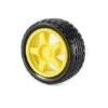 65mm BO Motor Wheel for DC Motors & Robotics