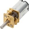 N20 6V 200 RPM Geared Motor for Robotics and DIY Projects