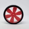 Red Colour BO Motor Slim Wheel (1 Piece) for DC Motors & Robotics - Image 2