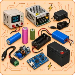batterys and powersupply coponents