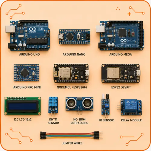 Microcontrollers at elecrocomps.in
