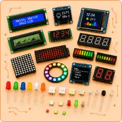 arduino compatable displays and leds