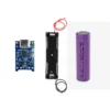 18650 3.7v battery charge kit_2 3.7V 18650 Li Ion Battery TP4056 Battery Holder Combo