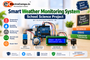 Smart Weather Monitoring System School Science Project Using UNO