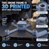 DIY ESP32 Drone Frame 98mm – 8520 Coreless Motor 3D Printed Frame