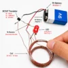 Wireless Power Transmitter School Science Project with Tesla Concept Wireless Power Transmitter School Science Project with Tesla Concept