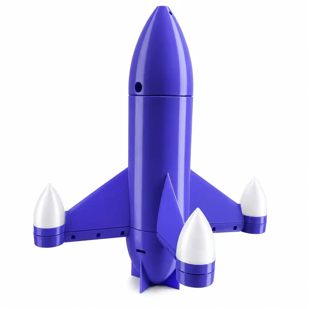 3D Printed High Speed FPV Rocket Drone Frame with 30x30mm stack mounting