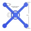 3D Printed High Speed FPV Rocket Drone Frame – 30×30mm Stack Compatible
