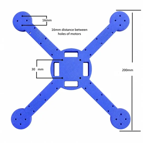 3D Printed High Speed FPV Rocket Drone Frame – 30×30mm Stack Compatible