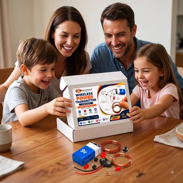 img3 Wireless Power Transmitter School Science Project – Amazing Tesla Concept DIY Kit