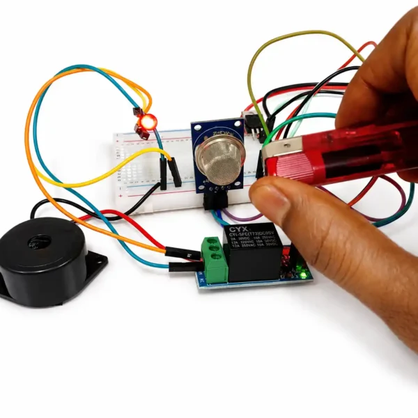 Automatic Gas Leakage and Alarm System School Science Project – Award Winning DIY Kit