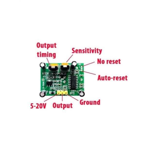 HC-SR501 PIR Motion Sensor Module - Image 4